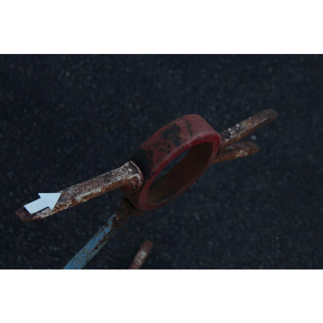 Industrial Metal Road Runner Sculpture Garden Statue For Sale - Image 18 of 18