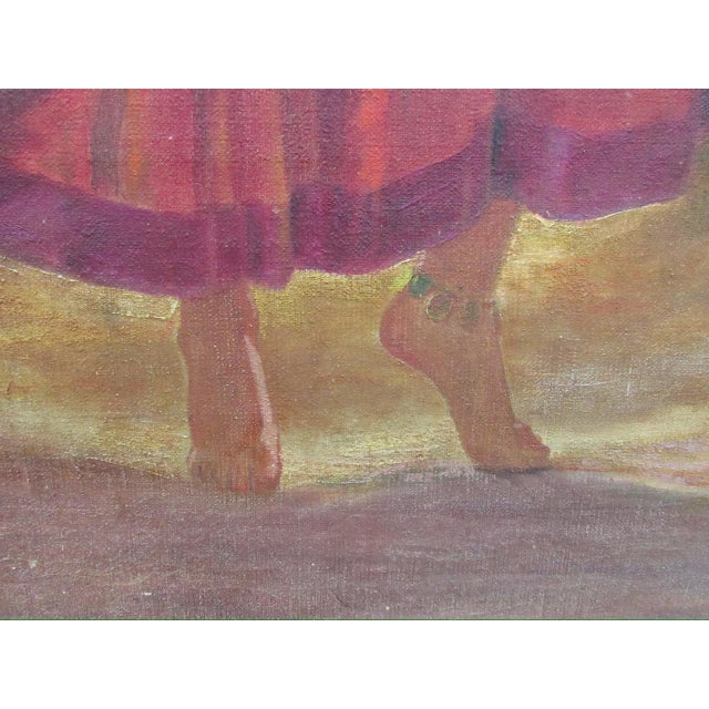 Painting of a Flamenco or Gypsy Dancer by c.h. Kletzker For Sale - Image 9 of 18