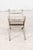 White Italian Midcentury Empire Style Painted and Upholstered Bench with Ram Heads For Sale - Image 8 of 9