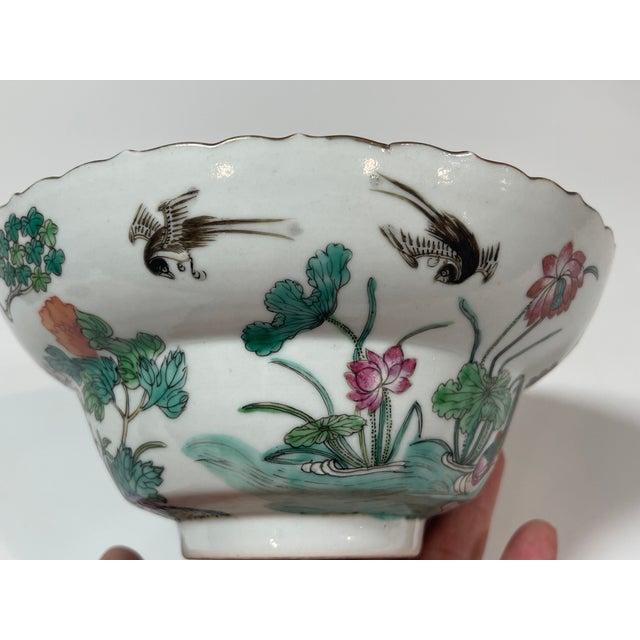 Late 18th Century Antique Chinese Porcelain Bowl For Sale - Image 5 of 13