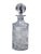 Contemporary Late 20th Century Ralph Lauren Glen Plaid Crystal Decanter With Stopper Made in Poland For Sale - Image 3 of 13