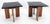 Black Pair of Adrian Pearsall Walnut Bases Slate Like Tops End Side Tables Stands MINT For Sale - Image 8 of 12