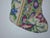 Gorgeous rustic Christmas stocking made from a vintage 1950s needlepoint tapestry. Beautiful abstract flowers. Visible...