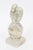 This wonderful vintage 1970's cubist abstract marble sculpture are figures intertwined. The marble is variegated even with...