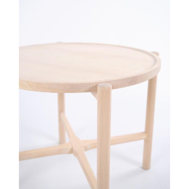 Model PP35/62 Side Table in White Soap-Treated Oak by Hans J. Wegner for PP Møbler For Sale - Image 3 of 11