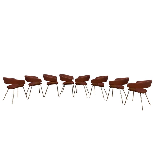 Modern Allermuir A580 Mollie Dining Side Chairs - Set of 8 For Sale In Chicago - Image 6 of 13