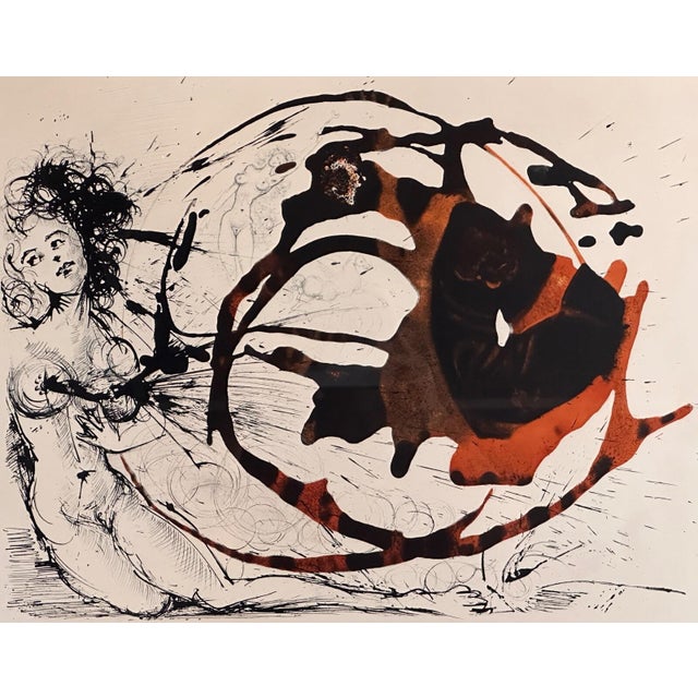 Surrealism 1960s Salvador Dali the Mythology the Milky Way For Sale - Image 3 of 6