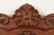 Brown Antique Victorian Carved Oak Full Size Bed, Circa 1890s For Sale - Image 8 of 14