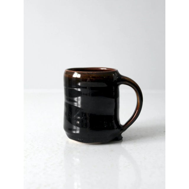 Vintage Studio Pottery Mug For Sale - Image 11 of 11