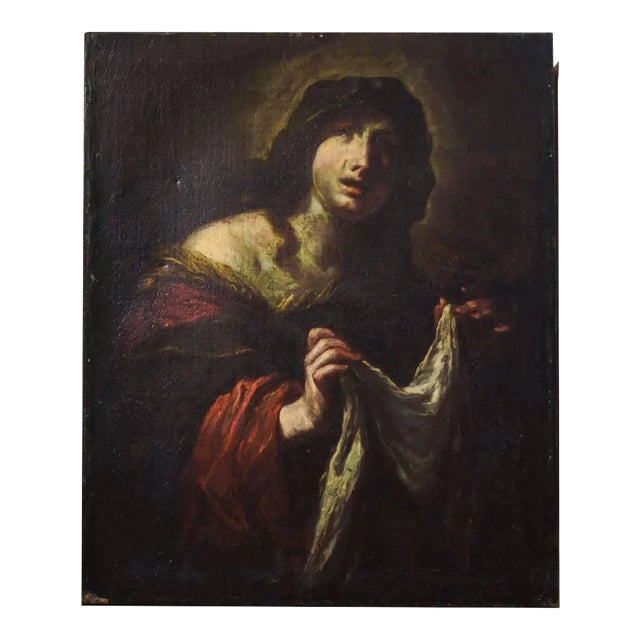 Saint Veronica 18th Century For Sale