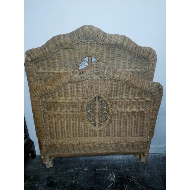 Ralph Lauren Safari Wicker Twin Beds Two Sets! (Pair) Chairish