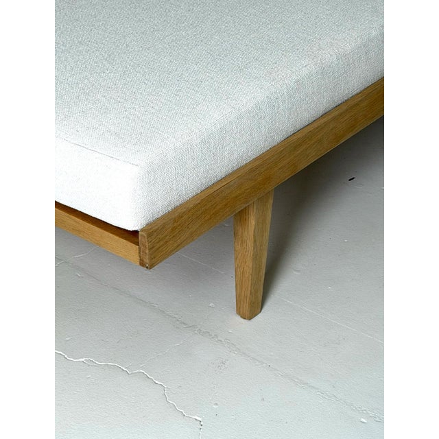Tan Oak Daybed from Horsnæs Møbelfabrik, 1960s For Sale - Image 8 of 13