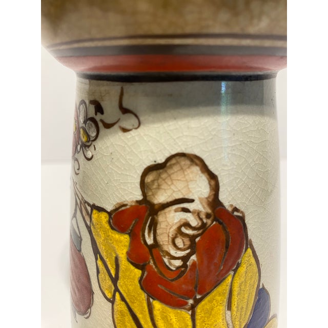 Early 20th Century Vintage Ogata Kenzan Style Japanese Vase For Sale - Image 5 of 9