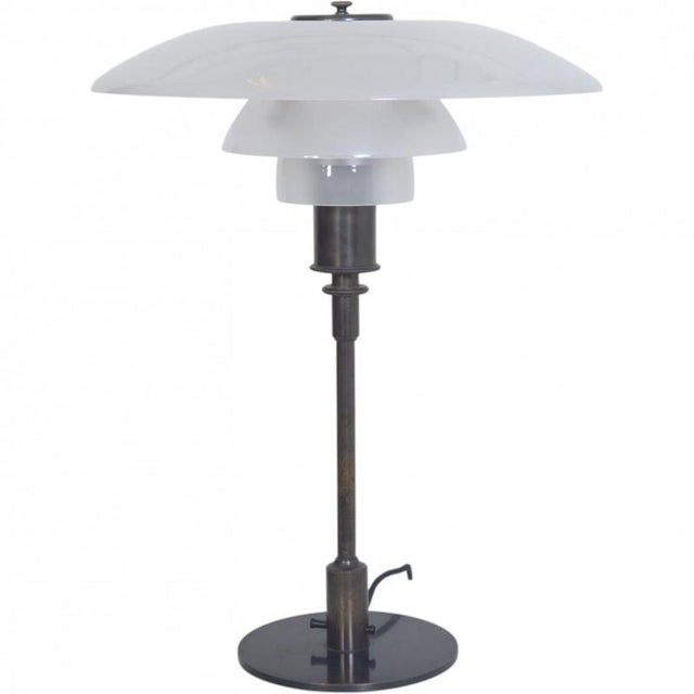 Patented PH4-3 Table Lamp by Poul Henningensen, 1930s For Sale - Image 11 of 11