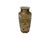 1970s 6" Asian Satsuma Style Hexagonal Figures Painted Porcelain Art Vase For Sale - Image 5 of 12
