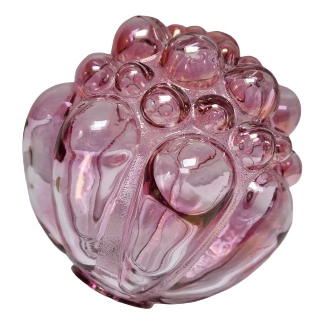 Large Rose Bubble Lamp Shade by Helena Tynell and Heinrich Gantenbrink for Limburg, 1960s For Sale