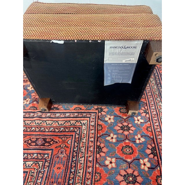 Modern Arm Chair and Ottoman by Hancock & Moore For Sale - Image 9 of 11