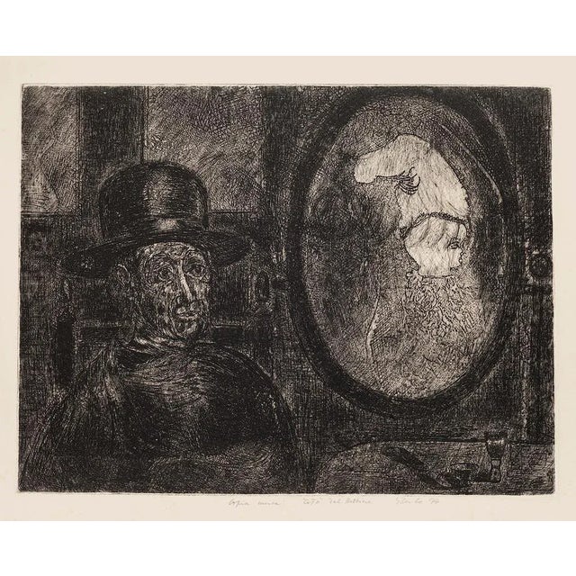 Toto is an original etching on paper realized by Gian Paolo Berto in 1974. Good condition. Hand-signed and numbered,...