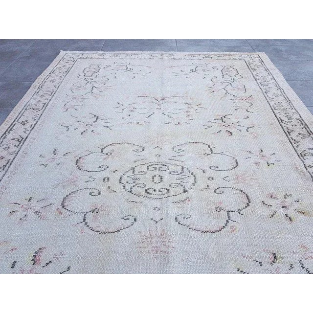 1960s 5x9 Anatolian Handknotted Floor Rug For Sale - Image 9 of 11