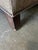 Hickory Chair Custom Upholstered Loveseat, Chestnut Herringbone With Nailhead Detail For Sale In Seattle - Image 6 of 9