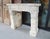 French Country Small and Highly Unusual Antique Stone Fireplace From Macon, France, Early 1800s For Sale - Image 3 of 12
