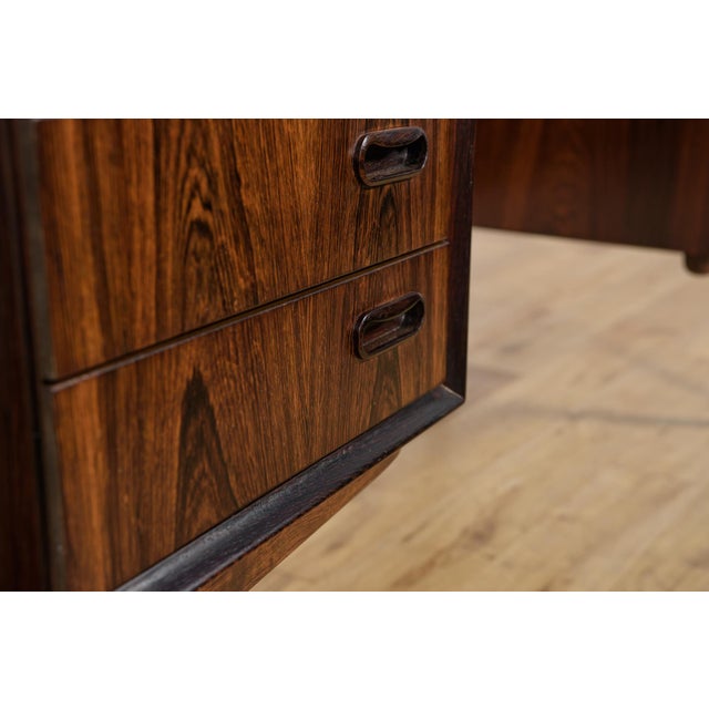 Mid-Century Modern Danish Rosewood Desk by Svend Åge Madsen for H.P. Hansen, Denmark, 1960s For Sale - Image 18 of 18