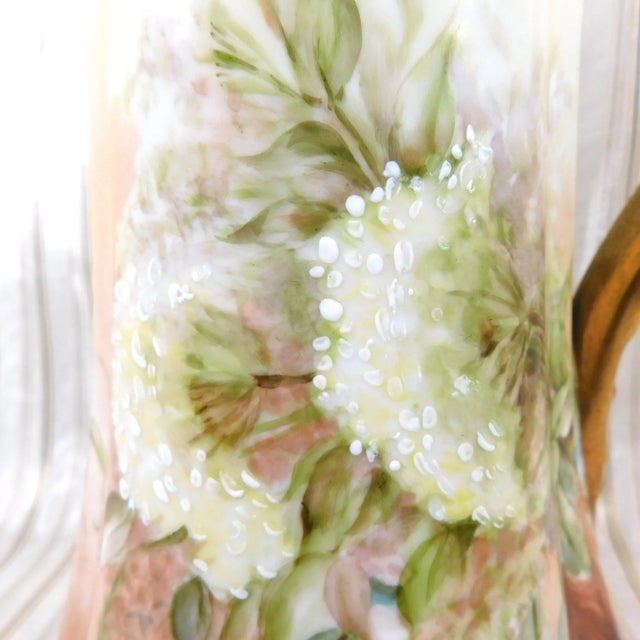 Mid-Century Modern Late 18th Century Haviland & Co. Hand Painted Chocolate Pot For Sale - Image 3 of 12