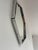 Hexagonal Aluminium Mirror, 1970s For Sale - Image 3 of 17