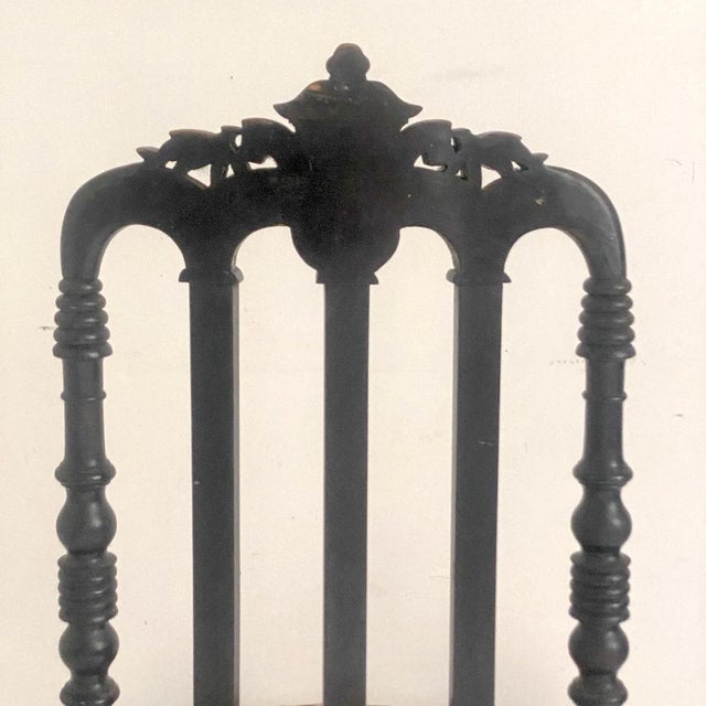 Napoleon III Side Chair in Beech For Sale - Image 9 of 13