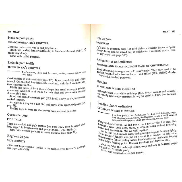 "Ma Cuisine" 1965 Escoffier, Auguste For Sale In New York - Image 6 of 8