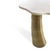 Contemporary Palm Side Table in Estremoz Marble and Brass by InsidherLand For Sale - Image 3 of 4