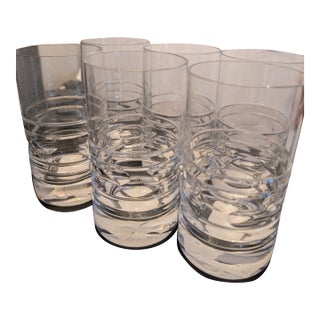 Miller Rogaska Island Highball Glasses - Set of 6 For Sale