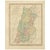 Hand-Colored Biblical Map of Canaan, 1827 For Sale - Image 10 of 10