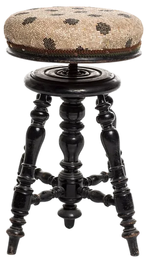 Sgabello Pois Wood Stool by Yukiko Nagai