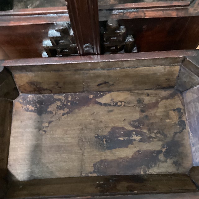 Early 20th Century Antique Chinese Handmade Wood Lunch/Storage Box For Sale In Chicago - Image 6 of 12