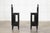 Antique English Ebonised Mahogany Glazed Display Cabinets, 1890, Set of 2 For Sale - Image 3 of 14