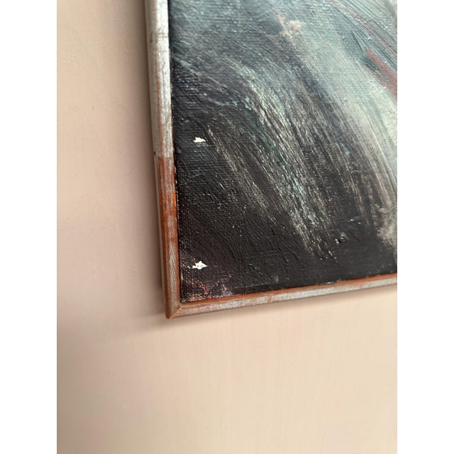Chennet Juhlin, Abstract Landscape, 1950s, Oil on Canvas, Framed For Sale - Image 4 of 18