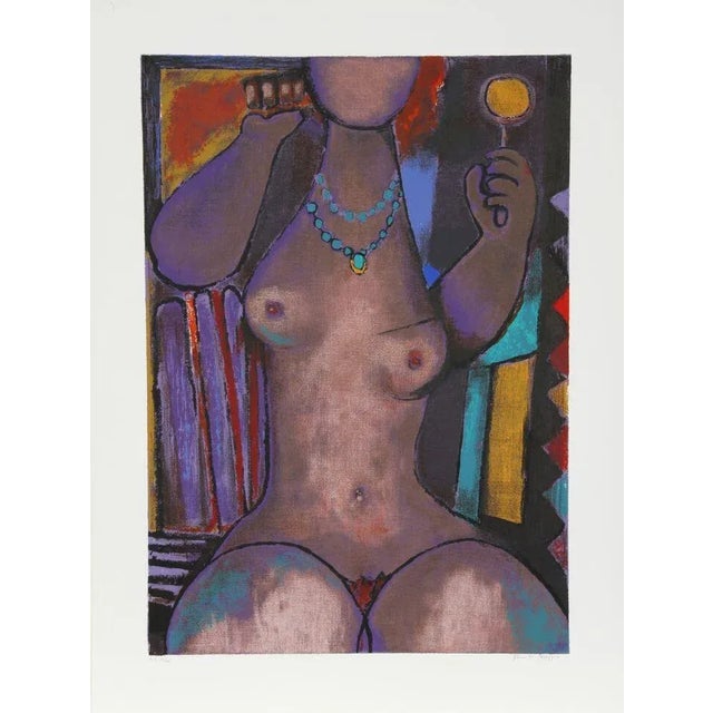Remo Farruggio, "Woman Eternal," Lithograph For Sale