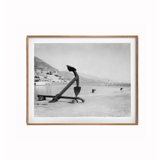 Anchor on Beach in Monte Carlo Vintage Photo For Sale In Los Angeles - Image 6 of 6