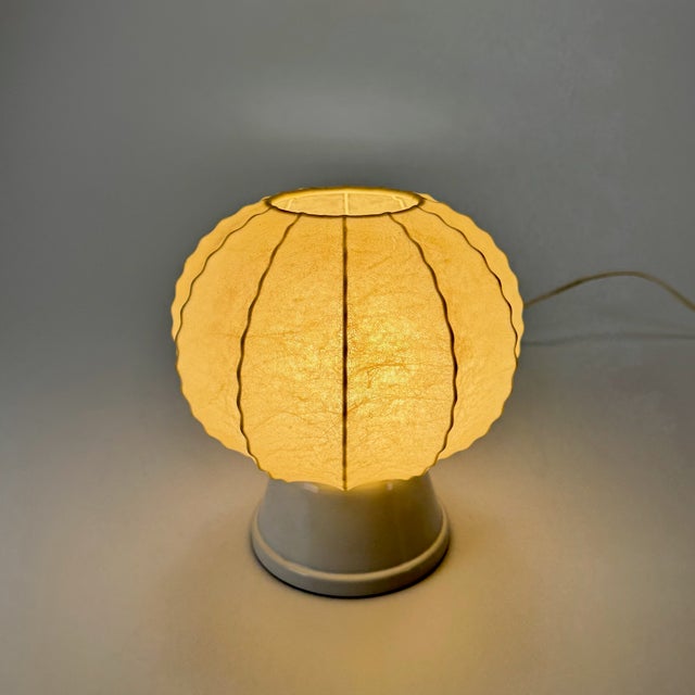Mid-Century Modern Mid-Century Modern Cocoon Bedside Lamp, 1960s For Sale - Image 3 of 8