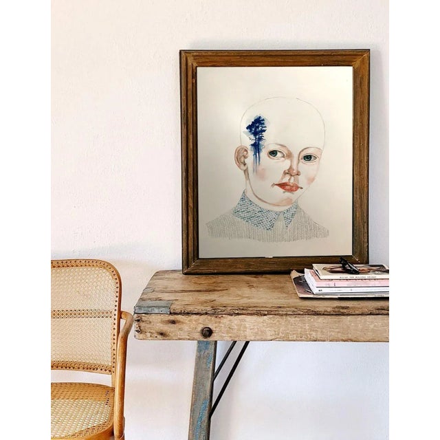 Anne siems has created this stunning watercolor on strathmore cold press paper. All archival materials. Paper size: 24x18...