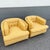 These cheerful vintage barrel chairs bring together classic Mid-Century comfort with playful 1980s color and pattern....