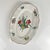 White Small Oval Réverbère Model Dish with Flat End from KG Lunéville, 1980s For Sale - Image 8 of 8