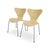 Fritz Hansen Vintage Series 7 Chairs by Arne Jacobsen for Fritz Hansen, Set of 2 For Sale - Image 4 of 10