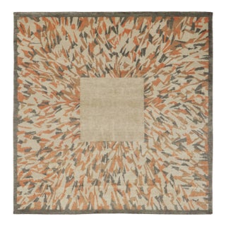 Oversized Contemporary French Art Deco Style Rug With Medallion, by Rug & Kilim, India For Sale