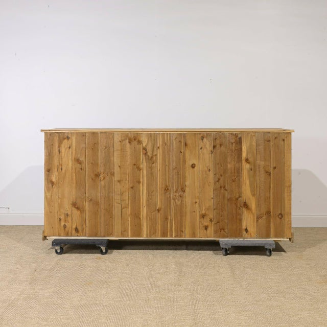 Antique English Pine Sideboard - Circa 1880 For Sale - Image 18 of 18