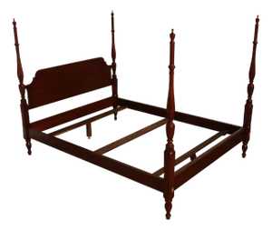 Henkel Harris Solid Cherry Queen Four Poster Bed