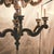 Brown Paul Ferrante Style - Large French Provincial Two Tier 12 Light Wooden Chandelier For Sale - Image 8 of 8