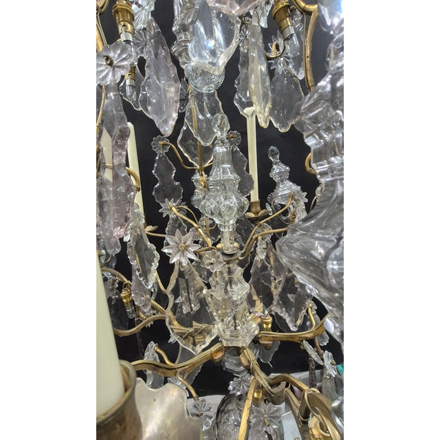 Antique French Chandelier, 1750 For Sale - Image 9 of 11