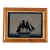 Antique Reverse Glass American Maritime Art 'The President 1814' For Sale